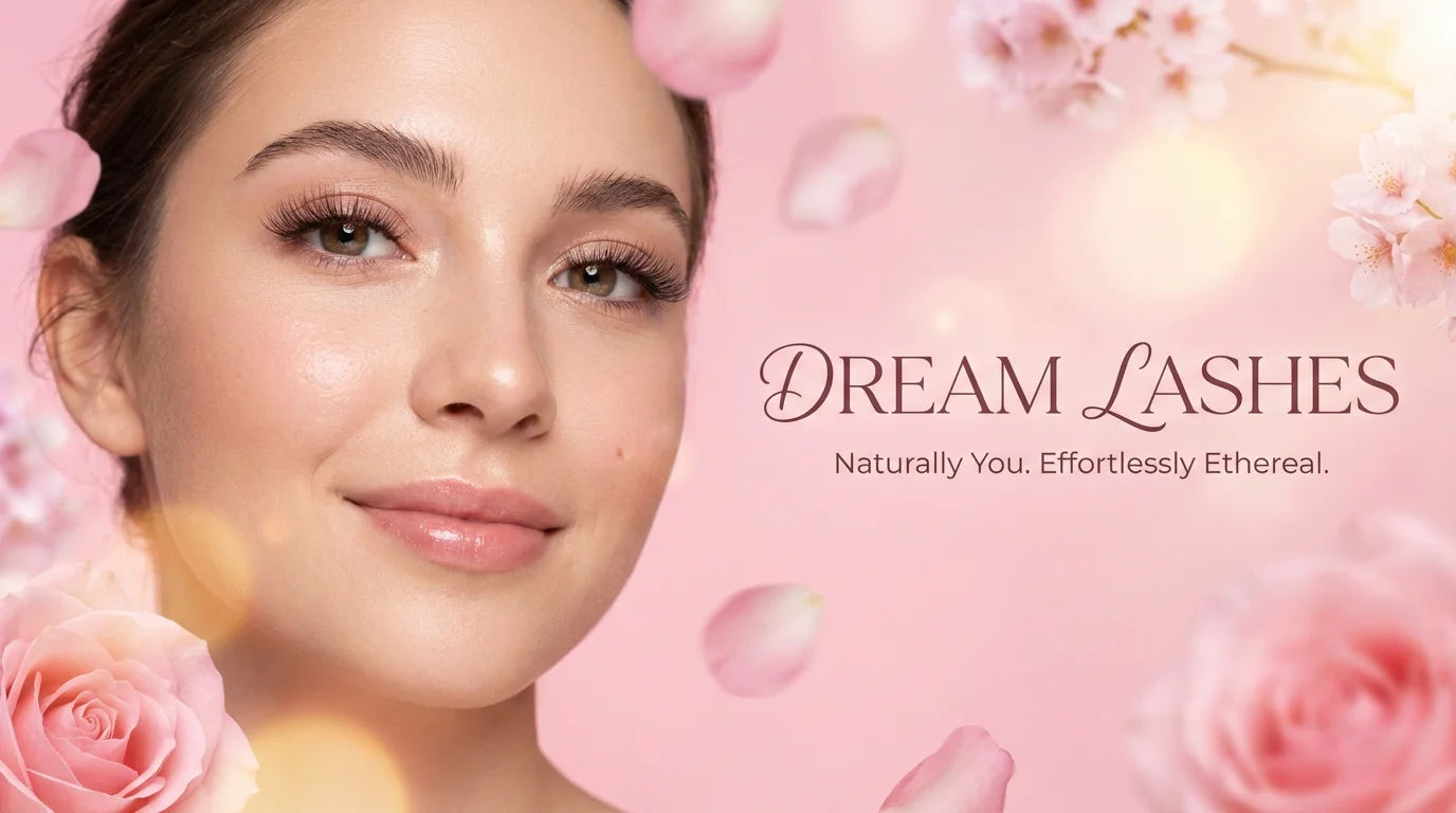 UCharmLashes Dreamy Pink Banner