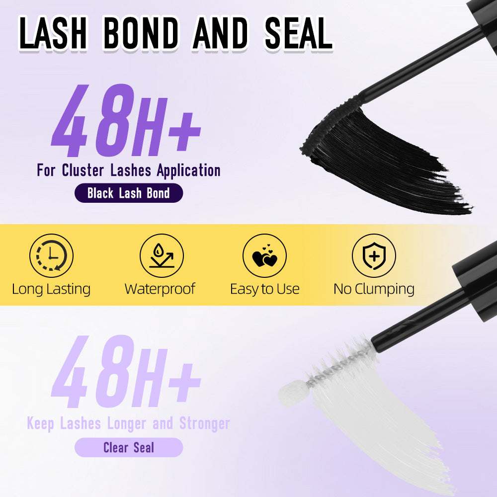 JMJIA Cross-border DIY Lash Extension Kit - High Volume False Eyelashes