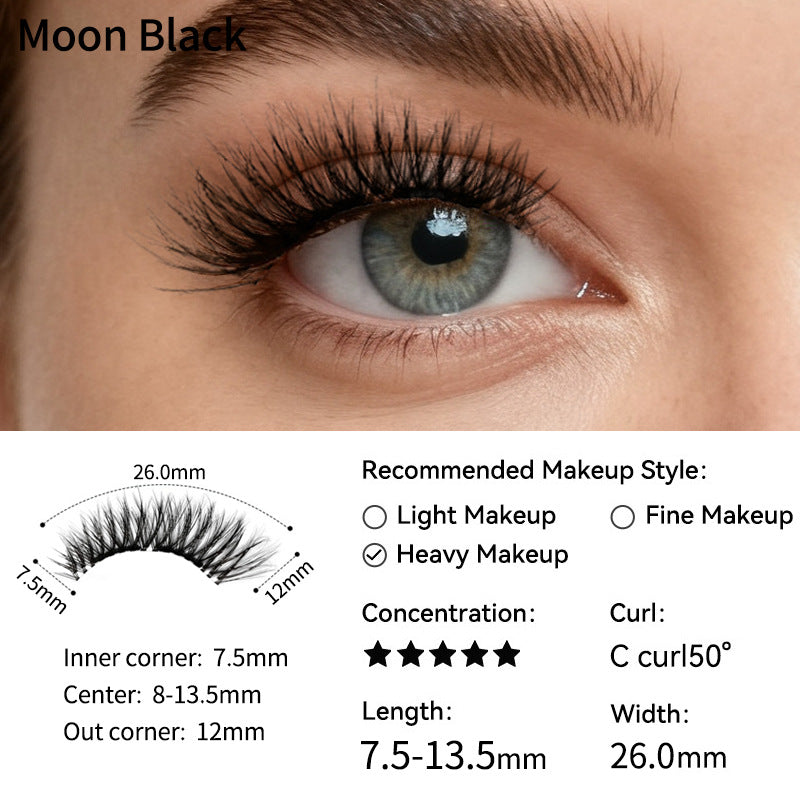 MOON BLACK - 2026 Premium Magnetic Lash Kit | UCharmLashes